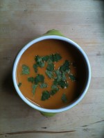pompoensoep met koriander