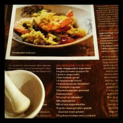 garnalenpilaf uit de oven