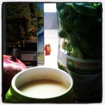 Aspergesoep en basilicum