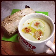 venkel-bonensoep met venkelworst